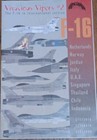 Zotz Decals 1 48 F-16 Vivacious Vipers  2 - F-16s In International Service 48016