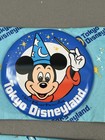 Vtg Tokyo Disneyland Pin Button 1982 Walt Disney Pin Mickey Minnie Donald Goofy
