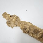 Vintage Dragon Incense Burner Stick Holder Tray Ivory Resin 12 5  X 1 5 