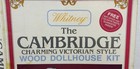 Vintage Whitney Cambridge Victorian Wood 4 Room Dollhouse Kit   Radmark