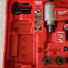 Milwaukee 10-ton Knockout Tool Set 2676-20 For Parts Or Repair Only