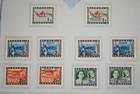 Indonesia Collection Of 140 Stamps   4 Sheets In Specialized Album   Album Pages