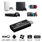 Hdmi To Usb Video Capture Card 1080p Recorder Phone Game Video Live Streaming Us