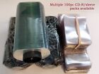 100 Ritek Business Card Cd-rs W sleeves On Spindle - 50mb