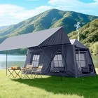 Naizea Inflatable Camping Tent For 8-10 Person Blow Up Tent 4 Season Air Tent Xl