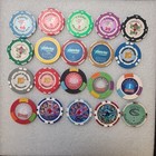 Poker Chips  20 Different Pieces  To Add To Your Collection from Different Place