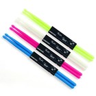 1 Pair Led Light Up Drum Sticks Luminous Fluorescent Drumsticks Music Stage Perf