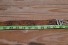 Antique Western Leather Belt