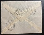1937 Morocco British Agencies Posted On Closing Down Day Cover To Gibraltar