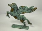 Bronze brass Pegasus Horse Figurine  3 5    X 4   