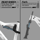 Full Carbon Suspension Frame 142 Or 148mm Carbon Mountian Bicycle Frames Black 