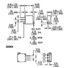 3296x Trim Pot Trimmer Potentiometer 50ohm To 1mohm Multi Turn Potentiometers