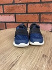 Athletic Works Baby Boy Shoes Size 2 Blue Slip On Sneakers