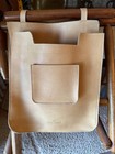 Rare   Vintage King Ranch Chair Side Leather Holder Organizer W  Pocket