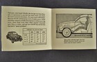 1960 Saab Small Brochure Folder 93b Sedan Excellent Original 60