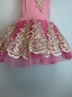 Ballet Tutu Dress Girl 8 Toddler Princess Floral Ballroom Dance Costume Party Ex