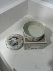 Vintage Cat Trinket Porcelain Jewelry Box