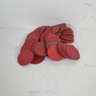 Lot Of 50 Missouri Sales Tax  1 Red Tokens Some Are Warped A Little  x15 