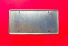 2016 Delaware  the First State  Aluminum License Plate  Good Condition 