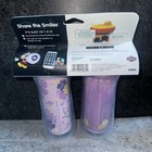 2  Sofia The First Disney Insulated Hard Spout Sippy Cups Leak Proof 12m 