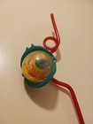 Vintage 1996 Taco Bell Monster Eye Eyeball Crazy Drink Straw Toy Red Fast Food