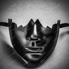 Venetian Bottom Half Face Hiphop Dance Masks - Halloween Party Mask - Black