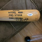Evan Longoria Game Used Autographed Bat