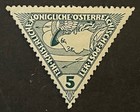 Travelstamps  1916 Austria Special Handling Stamp Scott  qe2 - Mint Mogh
