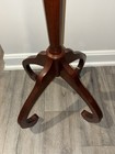 Vintage The Bombay Company 1996 Mahogany Finish Tall Pedestal Plant Stand accent