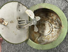 Vintage Antique Hillsdale Small Electric Tin Green Washer Washing Machine