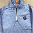 Peter Millar Jacket Boys Xl Blue Hyperlight Weld Pullover Medinah Country Club