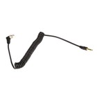 Camera 3 5mm Jack Plug Flash Sync Cable Cord With Screw Lock To Male Flash Pc