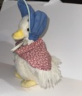 Vintage Eden Plush Beatrix Potter Jemima Puddle Duck Musical Wind Up Plush Cute 