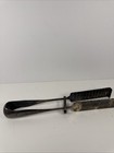 Antique Silverplate Asparagus Server Tongs European Scandinavian Serving Piece