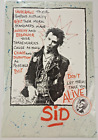 Vintage Sid Vicious Poster Don t Let Them Take You Alive Sex Pistols Athena
