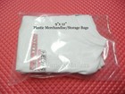 200 Poly Merchandise Bags 9  x 12   Clear 1 Mil Plastic Apparel Bags  9x12