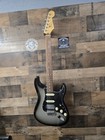 2012 Fender Player Plus Stratocaster Electric Guitar  Silver Burst W  Gig Bag