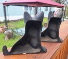 Antique Cast Iron Scotty Dog Book Ends