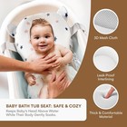 Baby Bath Tub Seat Cushion - Baby Sink Bath Cushion  Bathing Seat Support Monbix