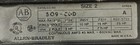 Allen Bradley Motor Starter Nema Size 2 Series A