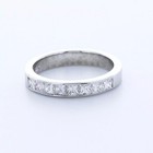 Classic Wedding Band 14k White Gold Princess 1 20 Carat Lab-grown Diamond D Vvs1