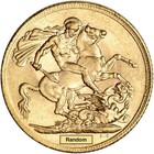 Great Britain Gold Sovereign   2354 Oz  - King George - Xf au - Random Date