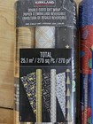 9 Rolls - Doubled Sided - Kirkland Signature Christmas Gift Wrap Wrapping Paper
