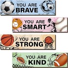 4 Pcs Bedroom Wall Decor Boys Room Decor For Kids 3 15 X 11 81 Inch Sport