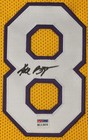 Kobe Bryant Signed Los Angeles Lakers Jersey Framed Psa Coa   Grad Loa Auto