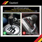 7 Cm Real Carbon Fiber Shift Knob - For Push-buttonless Transmissions