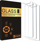 3x Tempered Glass Screen Protector For Iphone 16 15 14 13 12 11 Pro Max X Xr 8 7