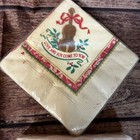 Vintage Holiday Napkin Lot Hallmark Christmas Thanksgiving Easter Autumn 6 Packs
