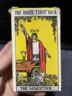 Complete 1971 Vintage 78 Card The Rider Waite Tarot Deck Magician Cards