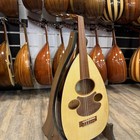 Handmade Arabic Oud Semi-electric Half-round With Bag   Free Pick